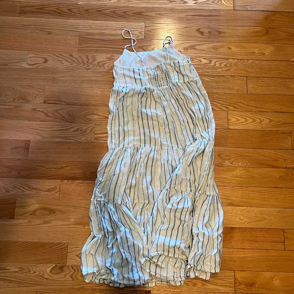 Madewell 100% Linen Maxi Dress Size 4 - Picture 3 of 6